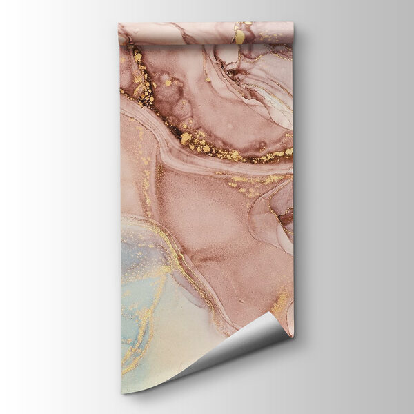 Abstract swirls in soft colors