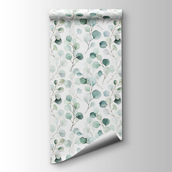 Pattern of green leaves