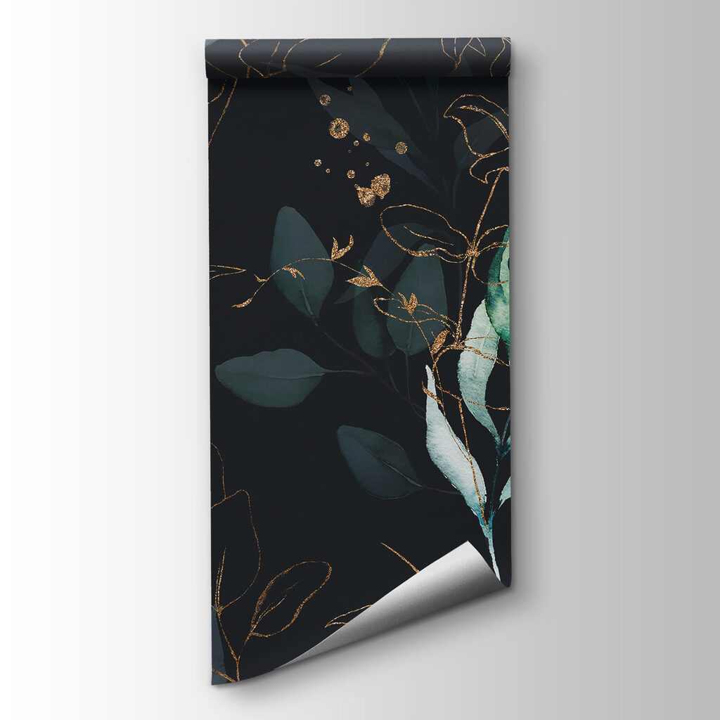 Pattern of leaves and branches