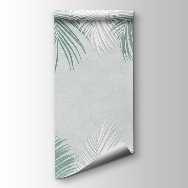 Group of palm leaves