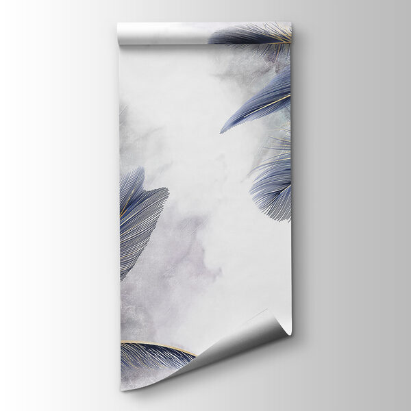 Ethereal Feathers Dance on Mist