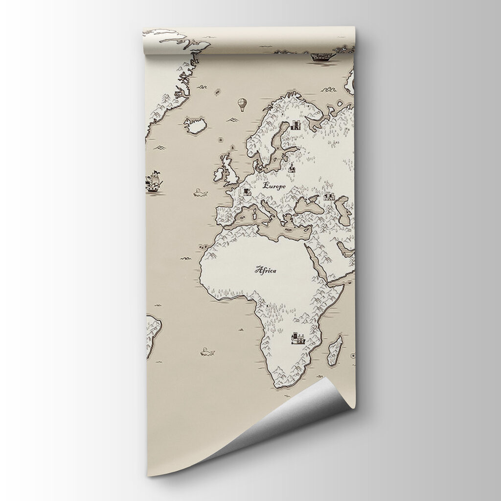 Map of the world Map of the world