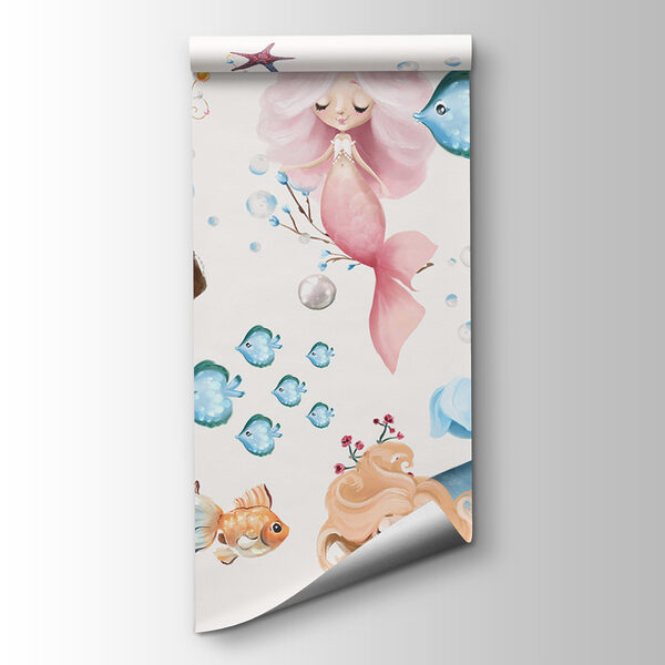 Collection of cartoon mermaids