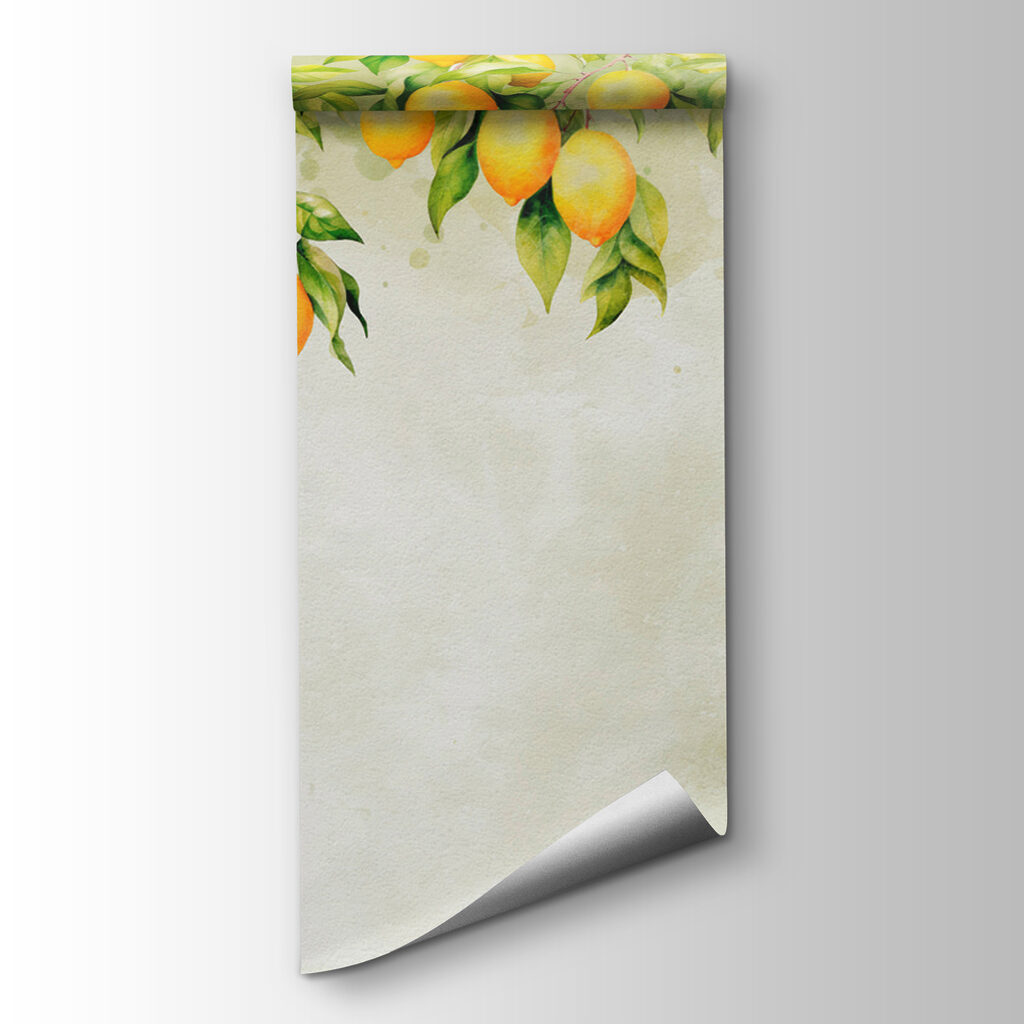 A group of lemons on a tree