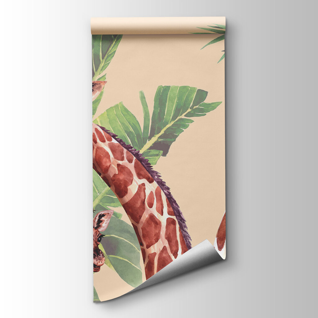 A group of giraffes with long necks