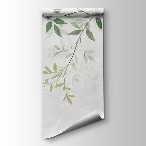 Painting of flowers and leaves Painting of flowers and leaves