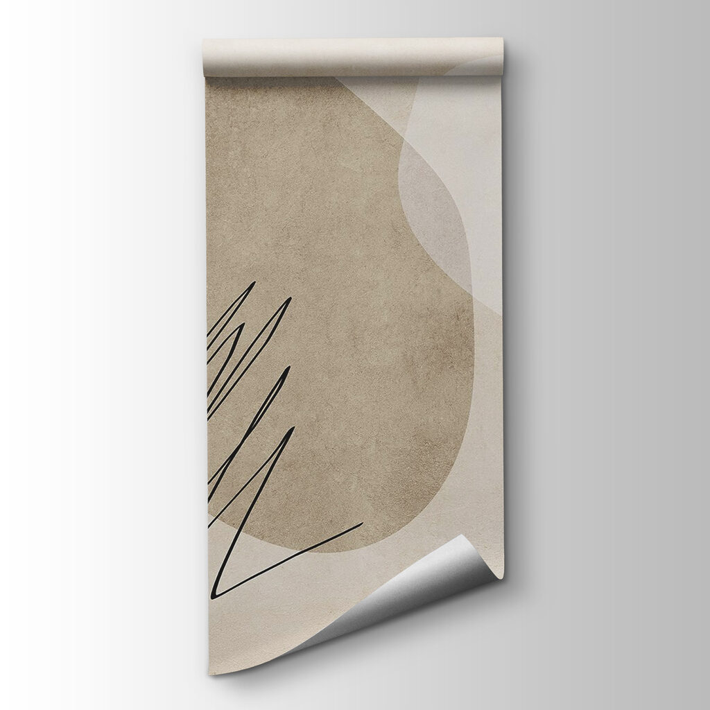 Abstract shapes in neutral tones Abstract shapes in neutral tones