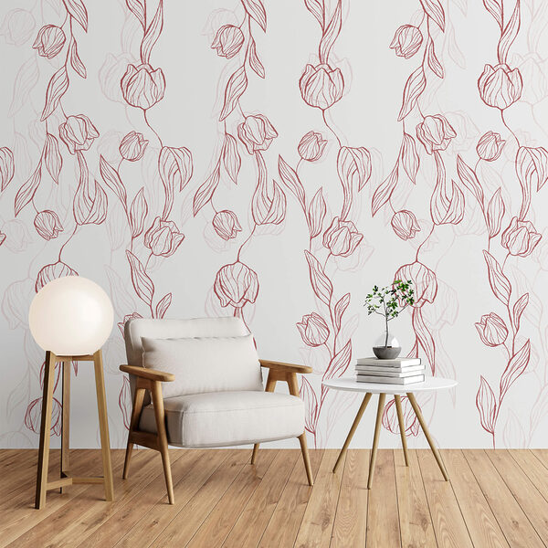 Blumen- und Blattmuster Blumen- und Blattmuster