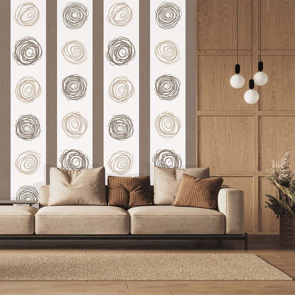 Muster aus Kreisen und Linien Muster aus Kreisen und Linien