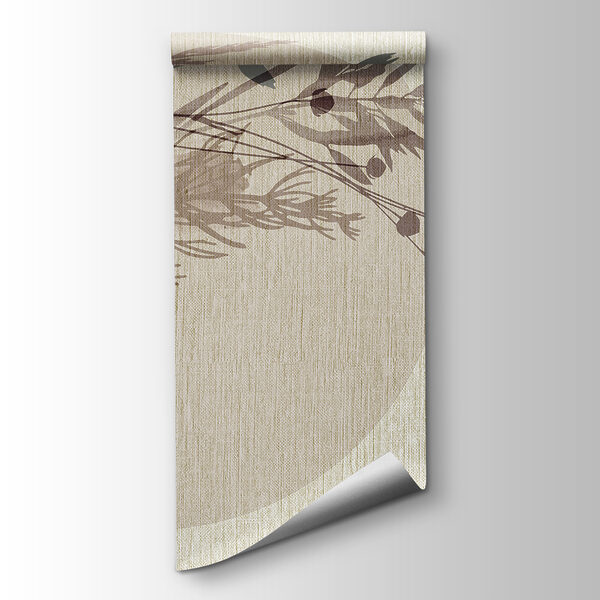 Delicate leaf patterns on textured background Delicate leaf patterns on textured background