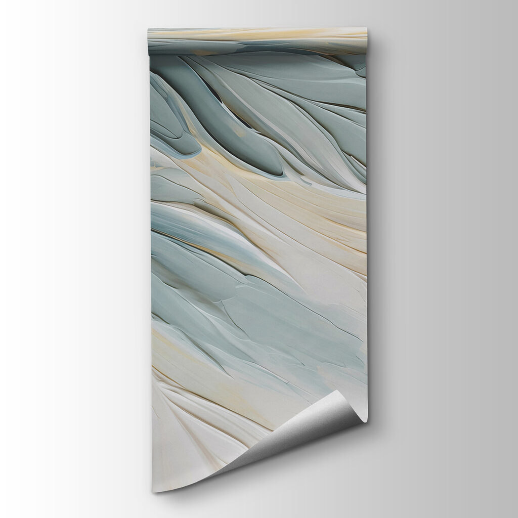 Close up of a painting