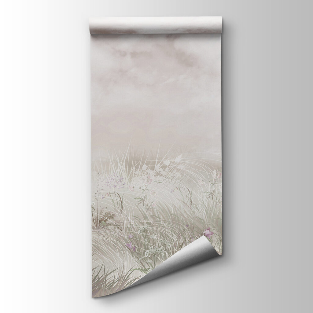 Field of grass and flowers Field of grass and flowers