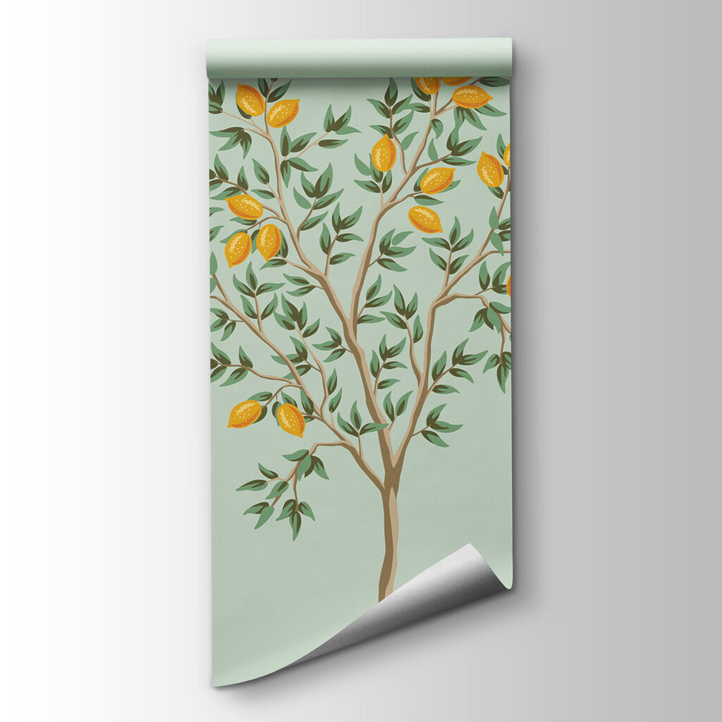 Tree with yellow fruits on it Tree with yellow fruits on it