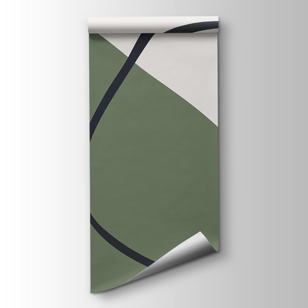 Green and grey art
