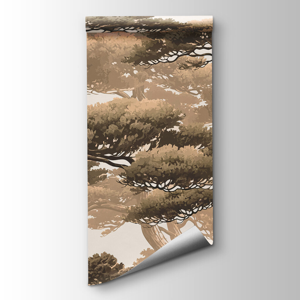 Group of trees with branches