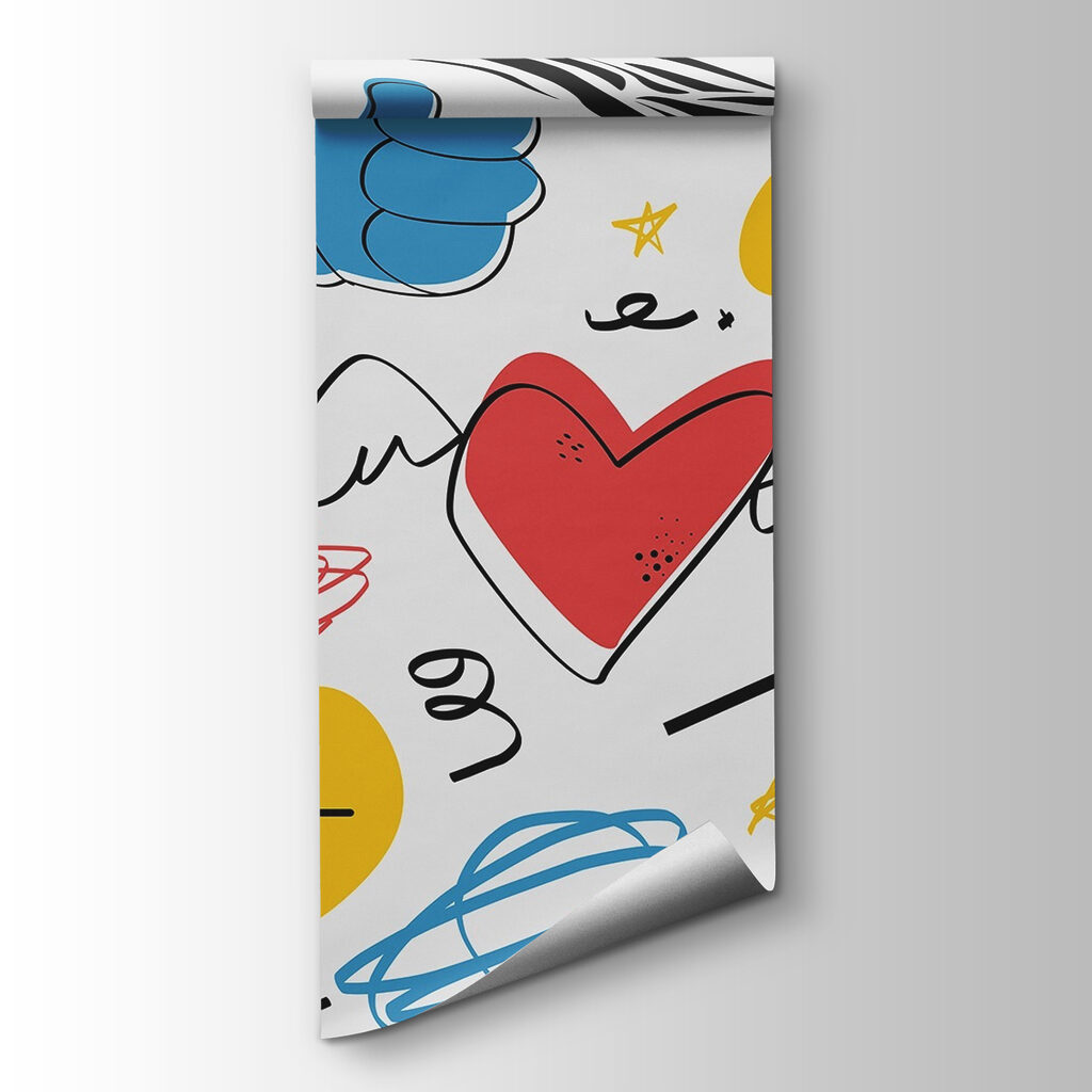 Collection of different colored objects