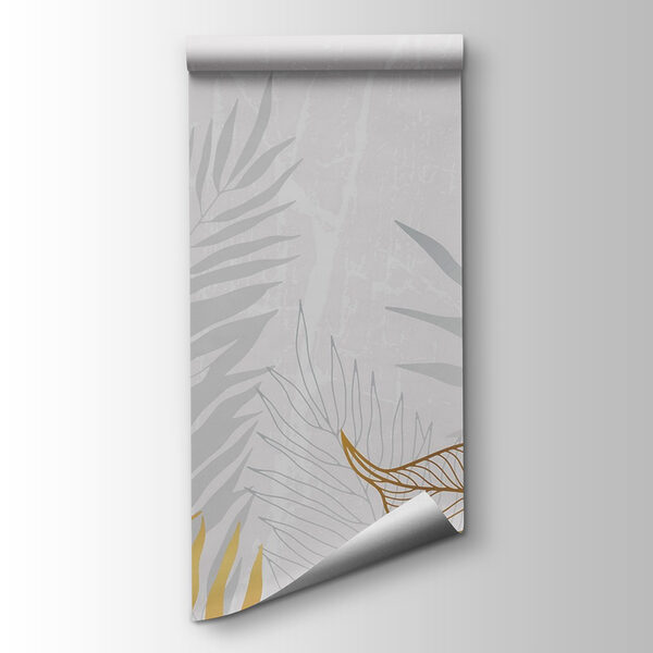 Delicate leaves in soothing hues