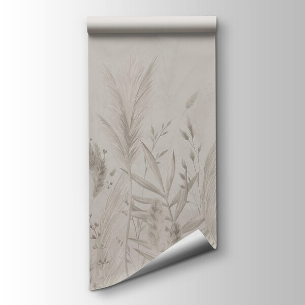 Whimsical botanical illustration in neutrals Whimsical botanical illustration in neutrals
