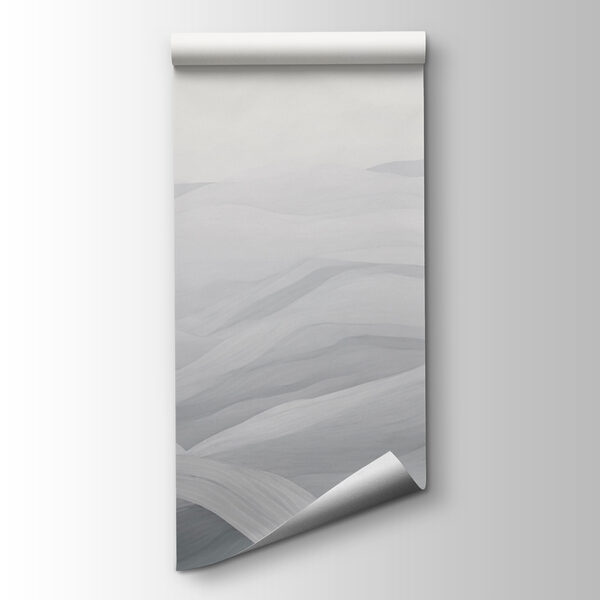 White and gray landscape