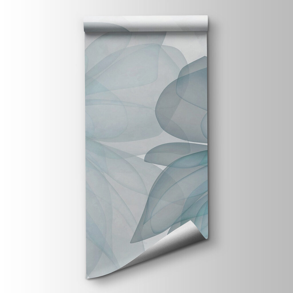 Couple of transparent flowers