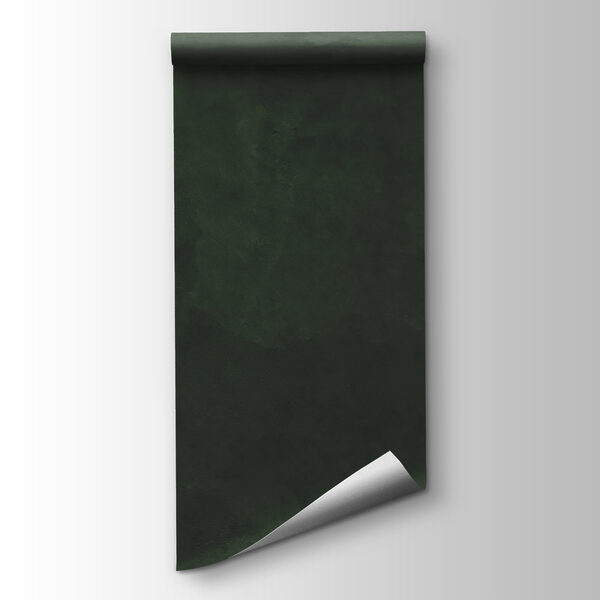 Dark green wall with rough edges