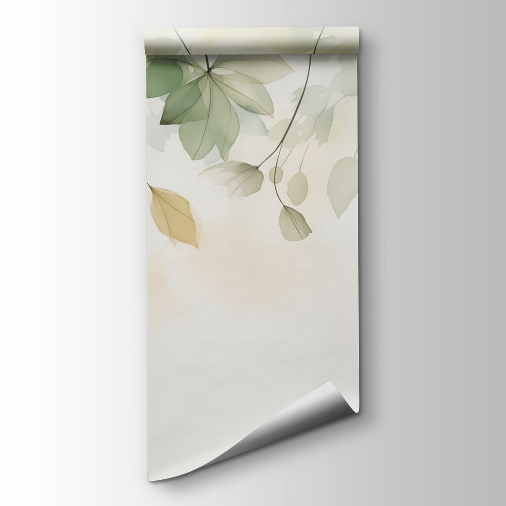 Delicate leaves in soft hues Delicate leaves in soft hues