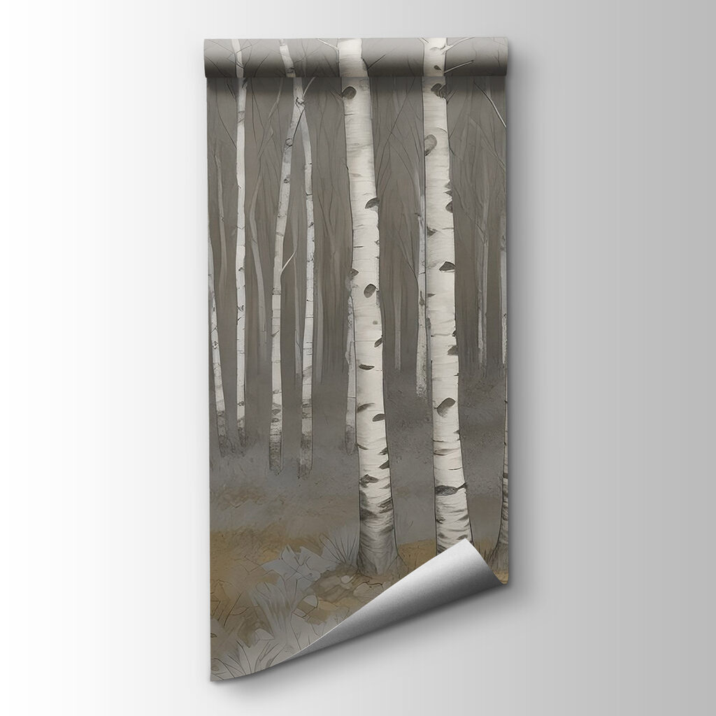 Group of trees in a forest Group of trees in a forest