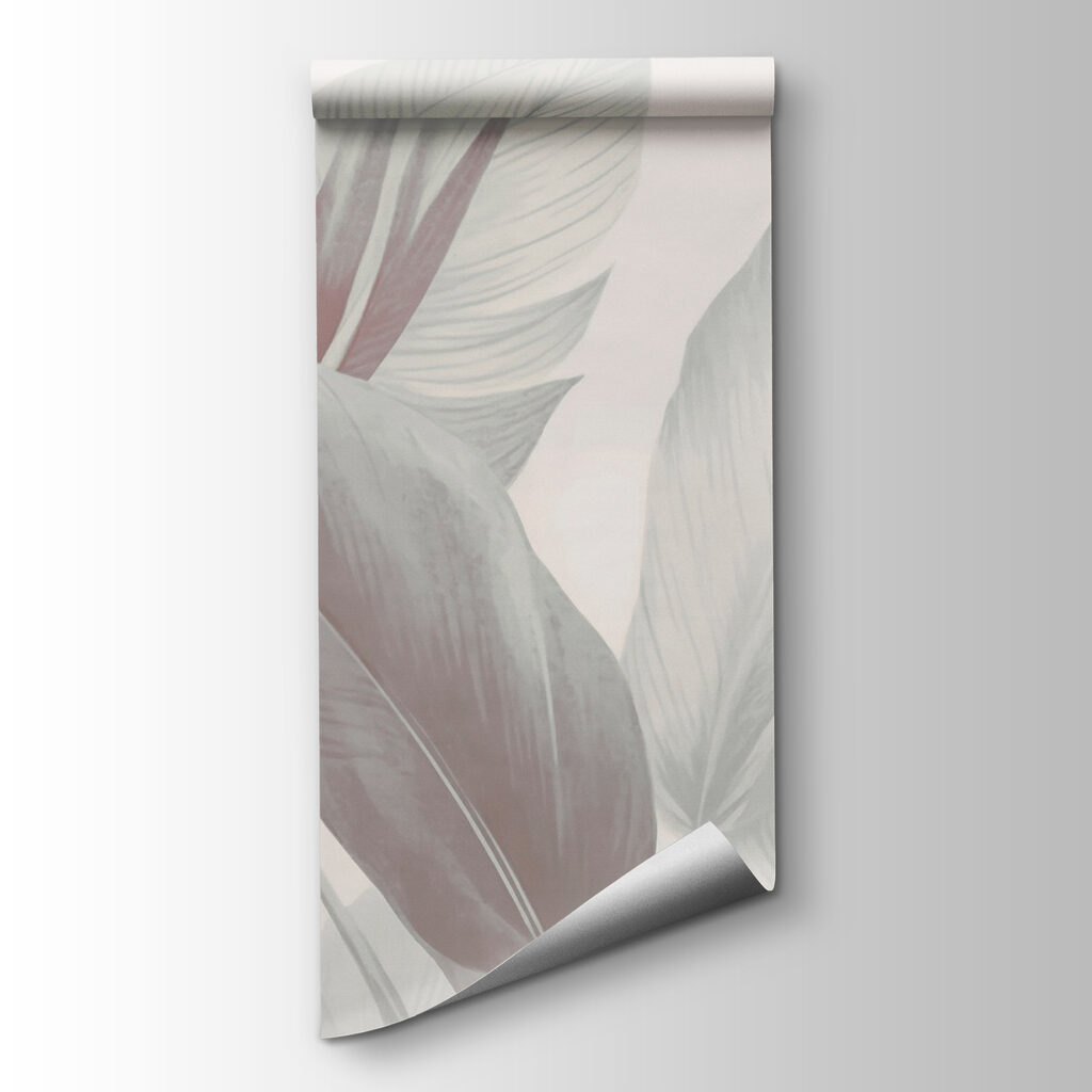 Soft foliage in muted tones