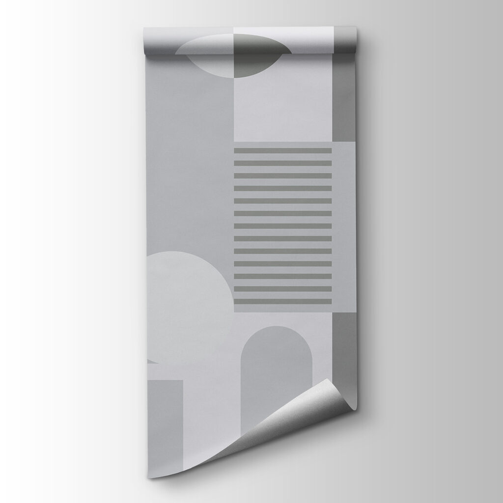 Grey and white geometrical pattern Grey and white geometrical pattern
