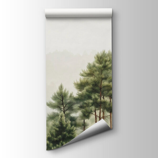 Group of trees in a forest