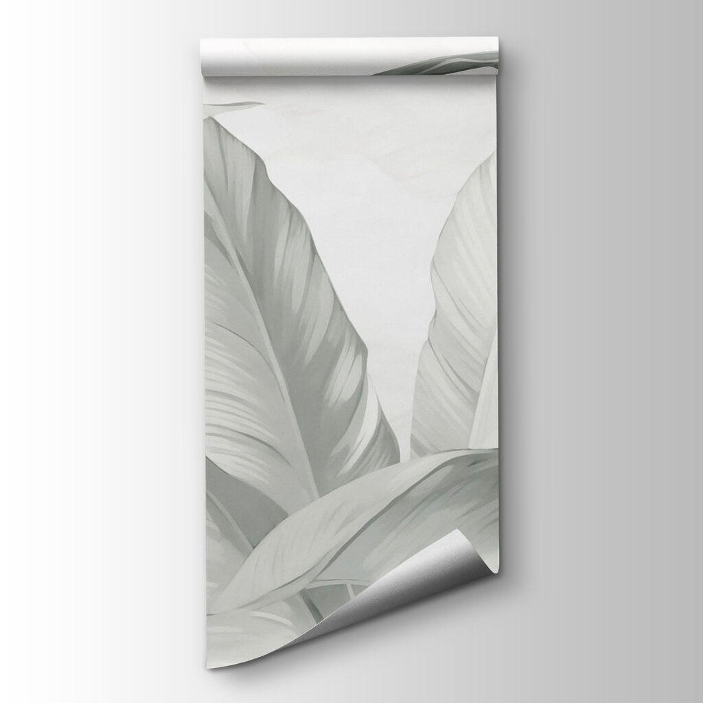 Soft, flowing leaves in gentle hues Soft, flowing leaves in gentle hues