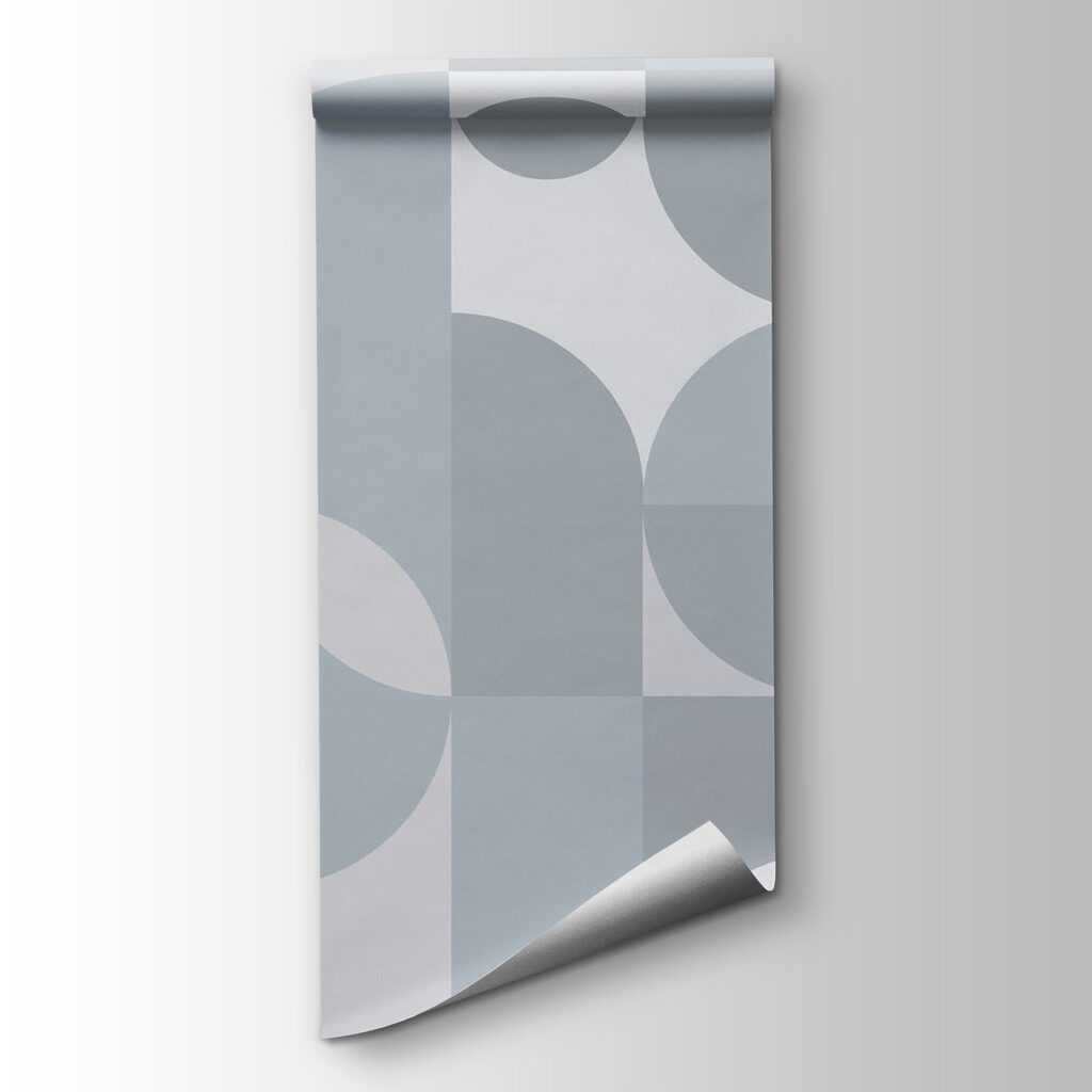 Grey and white geometric pattern