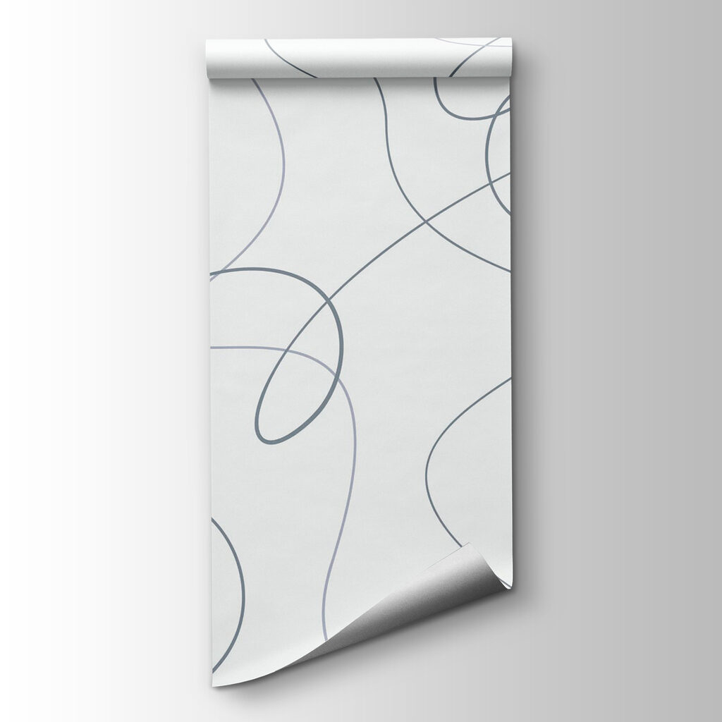 White background with blue lines White background with blue lines