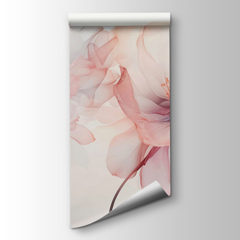 Delicate petals in soft hues