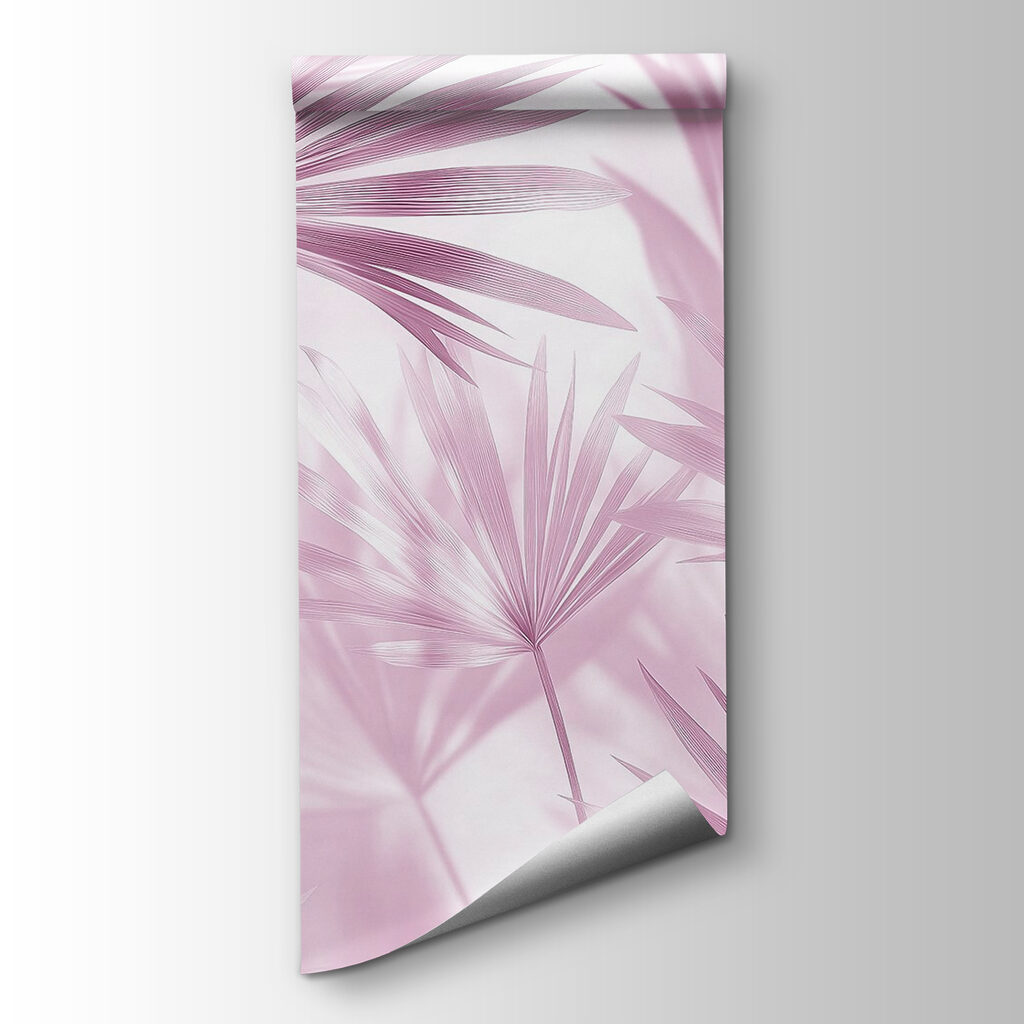 Soft pastel leaves creating gentle shadows Soft pastel leaves creating gentle shadows