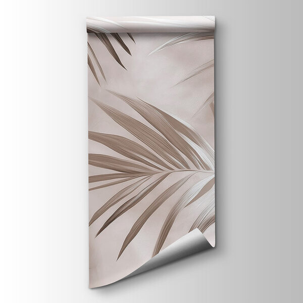 Nature's elegant palm leaves in harmony Nature's elegant palm leaves in harmony