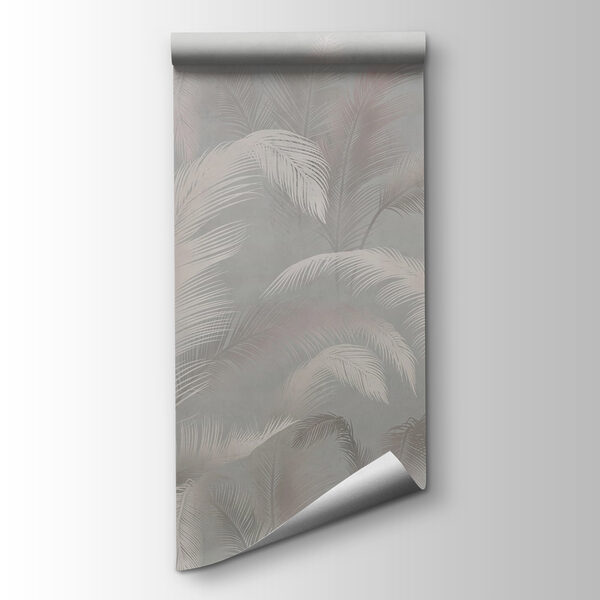 Soft palms in a muted background Soft palms in a muted background
