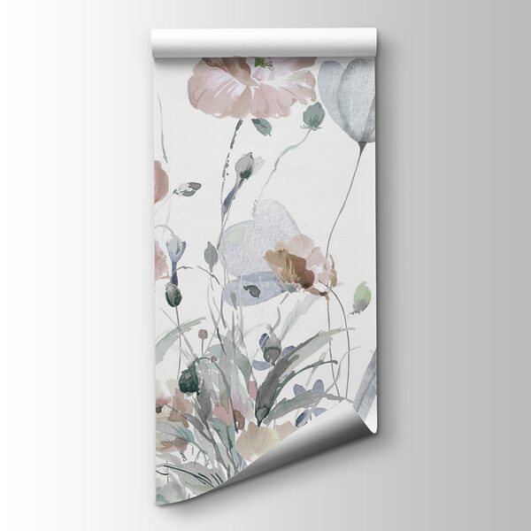 Painting of flowers and leaves Painting of flowers and leaves