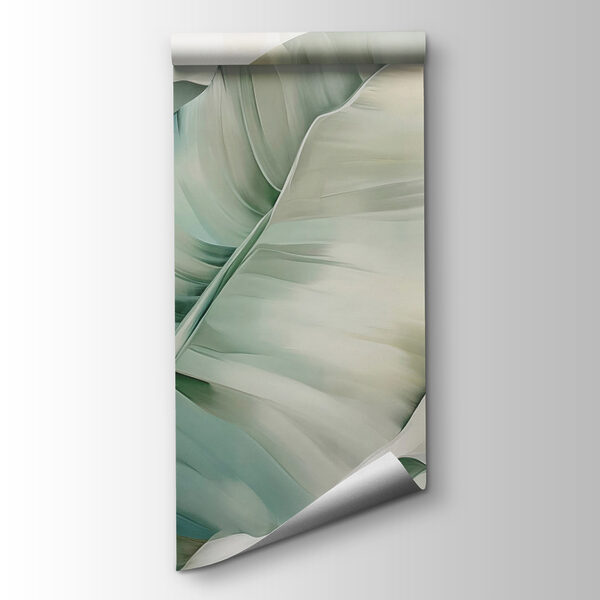 Lush leaves in soft tones