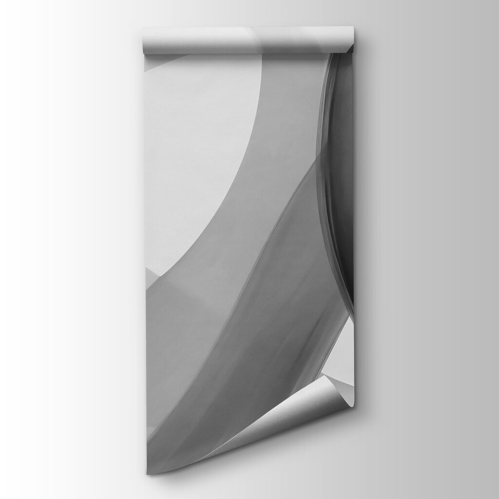 Grey and white swirls