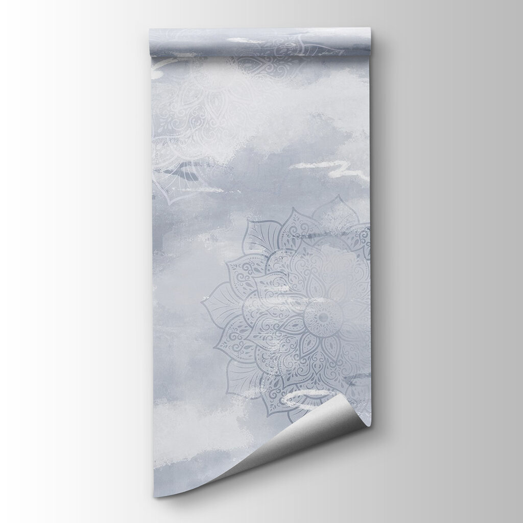 Grey and white background with white and grey patterns