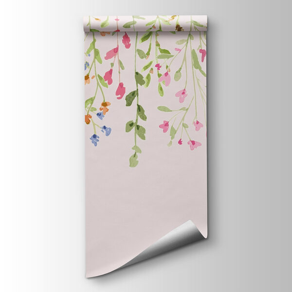 Painting of flowers and leaves Painting of flowers and leaves