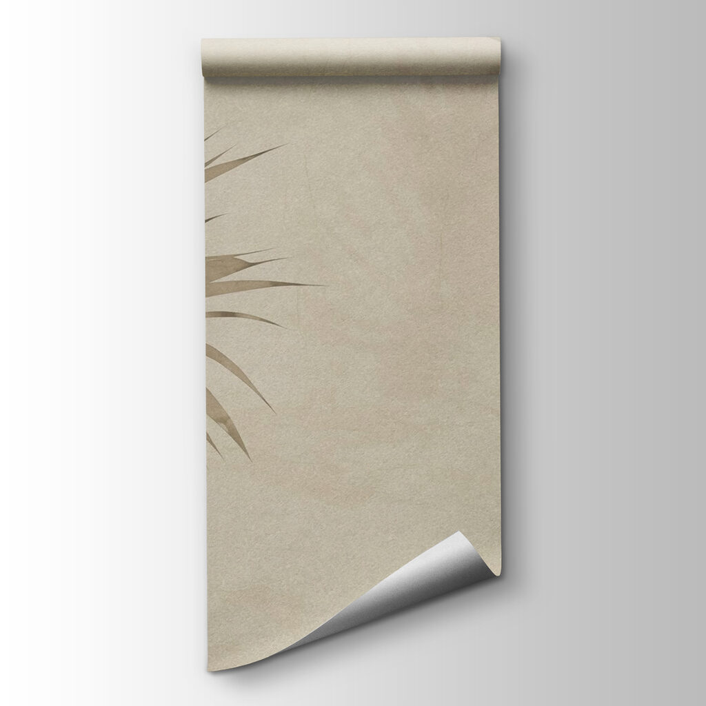 Calm leaves in soft tones Calm leaves in soft tones