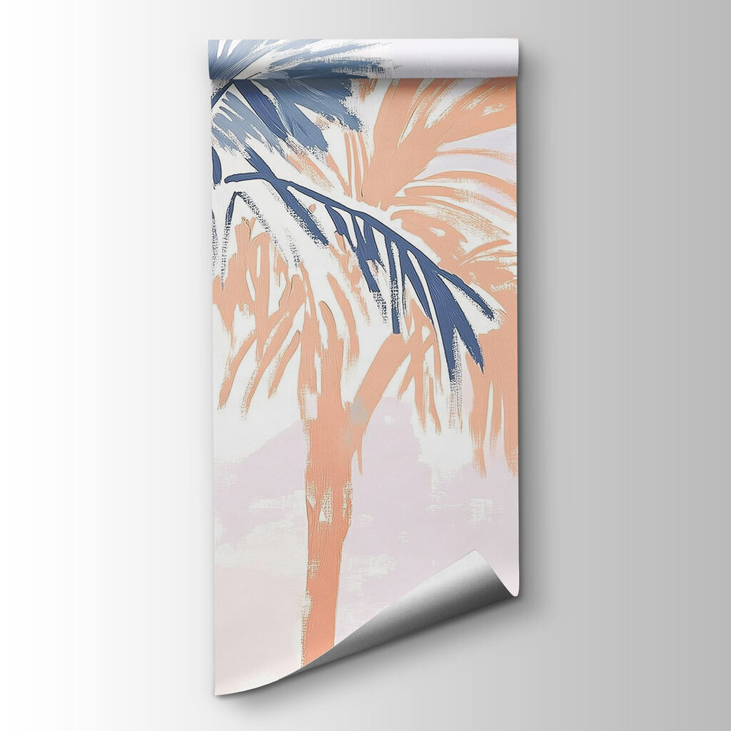 Painting of palm trees Painting of palm trees