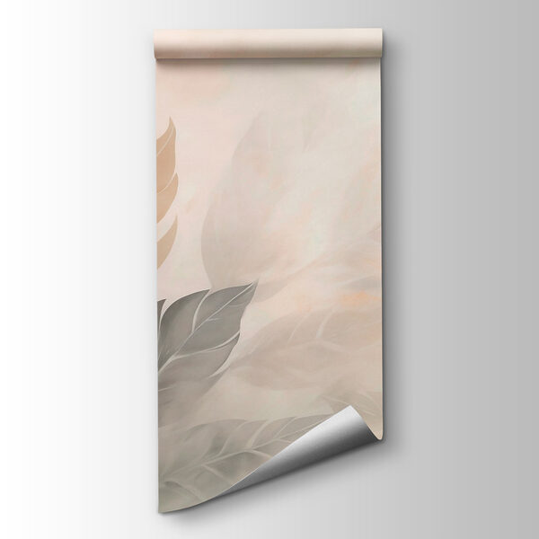 Translucent leaves in soft hues