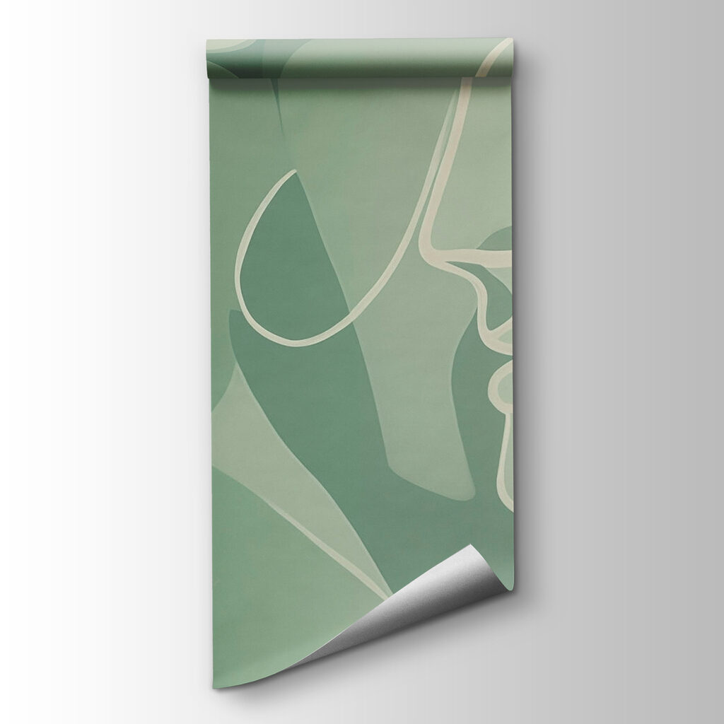 Drawing of a woman's face