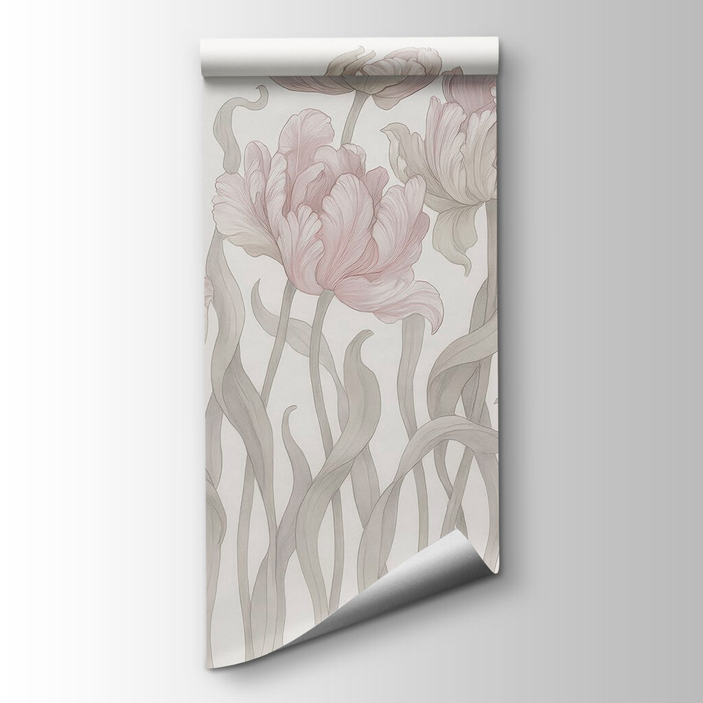 Delicate blooms in soft hues