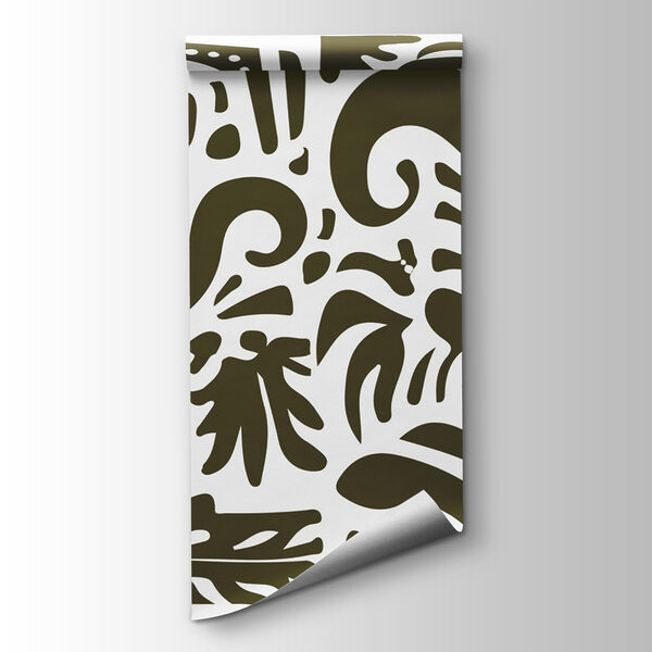 Pattern of leaves and branches
