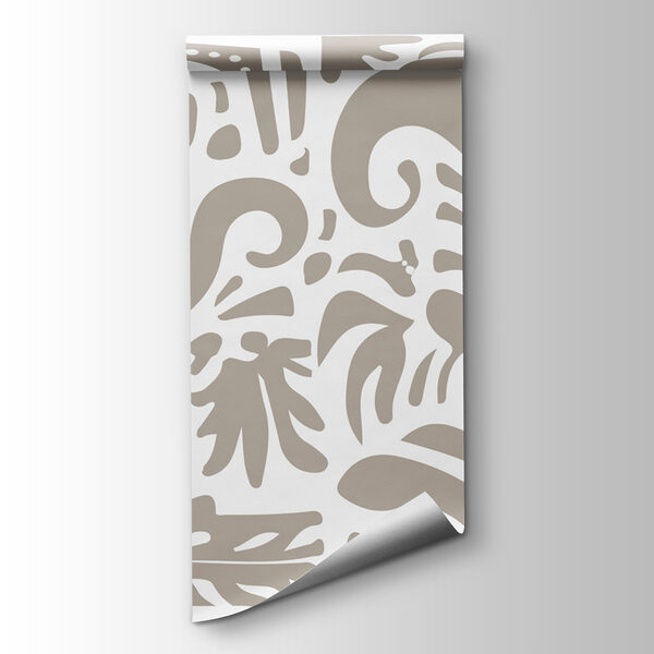 White and gray pattern
