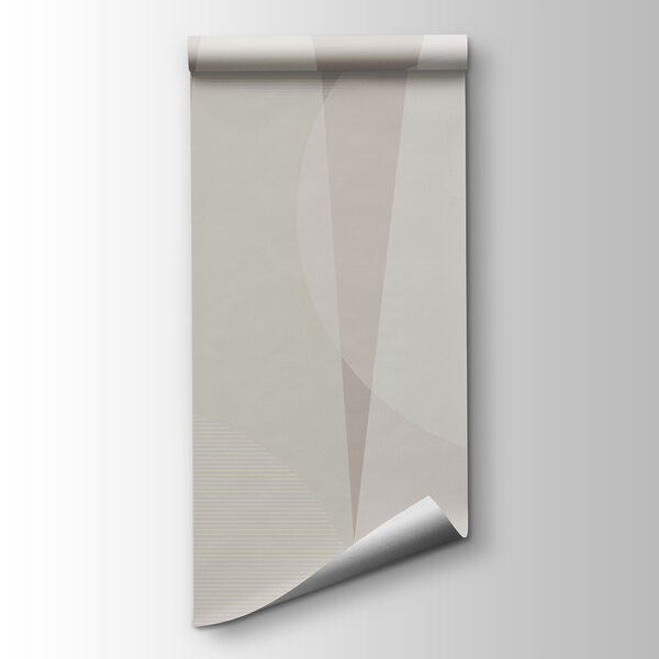 Grey and white background with circles and lines